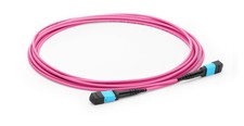 100m MPO Female to MPO Female 12 Fibers OM4 50/125 Multimode Trunk Cable - 7321 picture