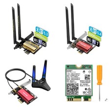 AX5400/BE8800 High-Speed WiFi 7/6E Network Card Wired card PCIe/M.2 Win/Linux picture