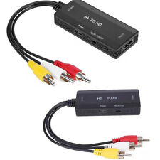 1080P HDMI To RCA AV CVBS Component Converter AV To HDMI Adapter Cable NTSC PAL picture