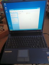 Vintage Rare SONY VAIO Pcg-871L PCG-FRV37 15” Laptop Windows Xp Working 40gb picture