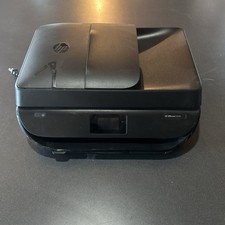 HP OfficeJet 5258 All-in-One Printer OS Black Wireless Inkjet Tested Works picture
