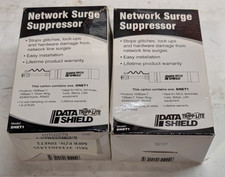 2x Tripp Lite DNET1 DataShield RJ45 Ethernet Surge Protector NOS Lot picture