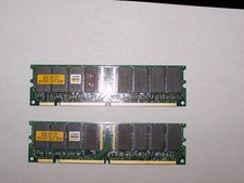 Hyundai 2Pc 128MB SDRAM,PC100 HYM7V651601 RAM picture