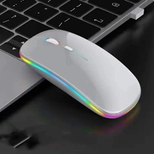 High Quality Wireless 2.4Ghz Mouse BT Comfortable Rechargeable LED Mouse for... picture