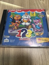 Fisher Price 1-2-3-'s (PC, Windows 95 & 3.1) Teaches Numbers, Counting & Math picture
