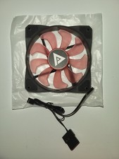 Apevia Cosmos 120mm LED Pink PC Fan  3-Pin/Molex powered - C012L-PK picture