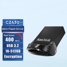 SanDisk Ultra Fit CZ430 USB 3.2 Flash Drive 16GB 32GB 64GB 128GB 256GB Pen Drive picture