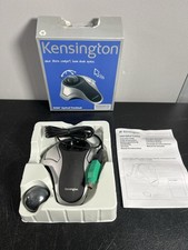 Kensington Ergonomic Orbit Optical Trackball Mouse (K64327WW) Silver/Black picture
