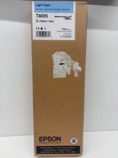 GENUINE Epson UltraChrome PRO T8005 Light Cyan Ink 700ml  EXP 10/25 picture