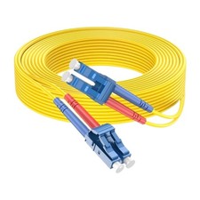 200M 656ft LC UPC to LC UPC OS1 OS2 Single Mode Fiber Optic Patch Cable New picture