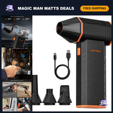 High-Power Compressed Air Duster, 110,000 RPM, 3-Gear Adjustable, MegaFlow 50 picture