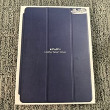 Apple iPad Pro 10.5 Leather Smart Cover Midnight Blue MPUA2ZM/A NEW Case picture