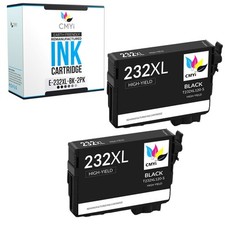 2-Pack CMYi Compatible T232XL Black Ink Cartridge for Epson WorkForce WF-2930 picture