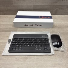 Ultrathin Wireless Bluetooth Keyboard for IOS, Android, Windows W/ Mouse USB’s picture