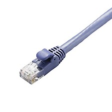 ELECOM CAT6A LAN Cable 10m Snagless Blue LD-GPA/BU10 Japan Import picture