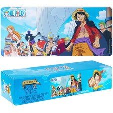One Piece Gaming Desk Mat Non Slip Surface Multi Color 31.5 x 13.8 Inches picture