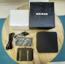 Wesena-ITX4-v3-B Mini PC/HTPC Aluminum Chassis Black w Nano 150 PSU picture