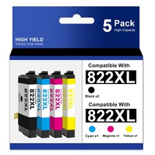 822XL T822XL Ink Cartridges For Epson WorkForce Pro WF-3820 WF-4820 WF-4830 LOT picture