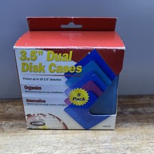 Belkin Components - 3.5 Dual Diskette Case - Media Storage Boxes - 5 Pack picture