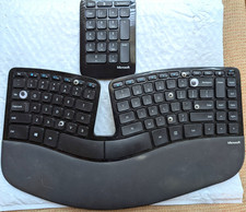 Microsoft Sculpt Ergonomic Keyboard with Numpad and USB DONGLE - USA shipped picture