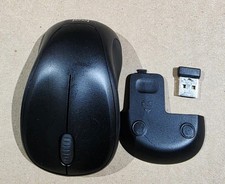 LOT OF 3 Logitech M317 Wireless Mice Black USB Nano Receivers Tested picture