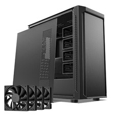 DARKROCK Classico Max Storage Master E-ATX Full Tower PC Case w/ 7x120mmBK Fans picture
