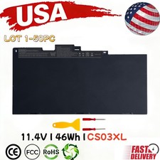 ✅LOT 50PC Battery CS03XL for HP Elitebook 745 755 840 850 G3 G4 800513-001 46Wh picture