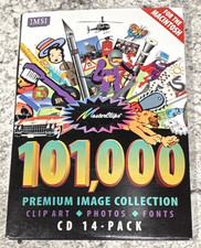 IMSI MasterClips 101,000 Premium Image Collection Clip Art CD 14-Pack Mac picture