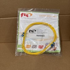 FIS X9LULUS2FISCU Fiber Patch Cable, LC/UPC-LC/UPC, 2 meters, 1.6mm, Dimplex, SM picture