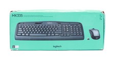Logitech MK335 Wireless Keyboard Mouse Combo Black/Silver See pictures picture