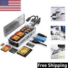 Versatile USB 3.0 Card Reader & Storage Box - Fast Data Transfer Up to 312MB/s picture