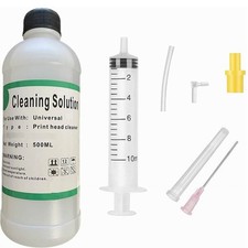HP Brother Printer Cleaning Unblock Print Head Nozzles Cleaner Flush - 500ml picture