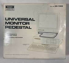 Tandy Universal Monitor Pedestal Cat No 26-1369 NOS Radio Shack Vintage picture