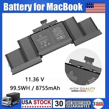 A1618 Battery For Apple MacBook Pro 15''Retina A1398 Late 2013 Mid 2014 2015 US picture