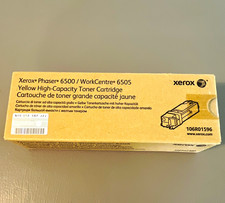 Xerox 106R01596 Yellow High Yield Laser Toner for Phaser 6500 WorkCentre 6505 picture