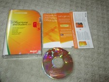 Microsoft Office Home And Student 2007 Word/ Excel/ PowerPoint One Note w/ Key picture