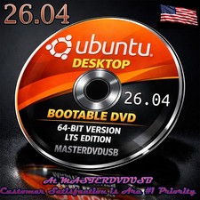 Ubuntu 26.04 LTS Desktop – Bootable DVD Installer (Released April 13th, 2026) picture