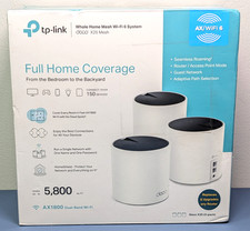 TP-Link Deco X25 AX1800 Whole Home Mesh WiFi 6 System 3-Pack New Sealed picture