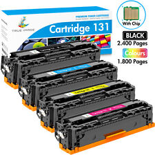4 Pack CRG131 Toner BCMY Set For Canon 131 imageCLASS MF8280CW MF624CW MF628CW picture