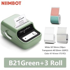 Niimbot B21 Mini Portable Thermal Label Printer Mini Adhesive Sticker Printers F picture