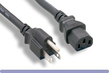 25FT Standard  Computer Power Cable Cord UL-CE picture