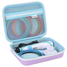 Hard Case for SCRIB3D P1 / MYNT3D / 3Doodler 3D Printing Pen, Purple picture