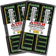 A-Tech 512GB 4x 128GB PC4-25600 DDR4 ECC Load Reduced LRDIMM Server Memory RAM picture