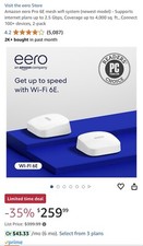 Eero Pro 6E For Sale Used I Have 4 picture