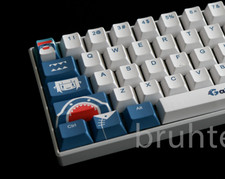 Vtuber Hololive EN Gawr Gura Theme PBT Keycaps picture