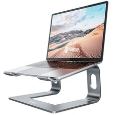 Nulaxy Full Aluminum Laptop Stand, Stable Support to 22 lbs, Open Cooling picture