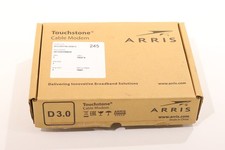 ARRIS CM820B DOCSIS 3.0 Cable Modem W/Power & Patch Cord Cable P/N: TC00XLD820 picture