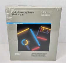 IBM Disk Operating System Version 3.30 New Sealed Vtg Software 3.5