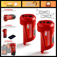 12V USB Adapter Replacement for Heated Jackets & 12V Batteries - 2 Pack picture