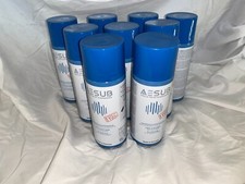 AESUB Blue Scanning Spray Sublimating 13.5 fl/oz 400 ml 1 2 3 6 9 or 12 Can Lot picture